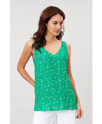 Joules Kyra Print V Neck Cami