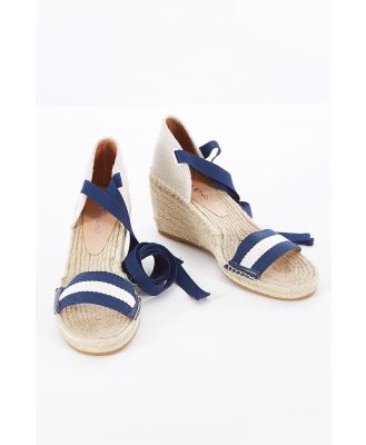 Top End Geary Espadrille Ribbon Wedge