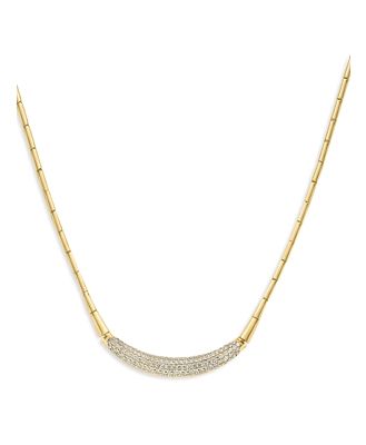 Bloomingdale's Diamond Curved Bar Necklace in 14K Yellow Gold, 2.60 ct. t.w. - 100% Exclusive