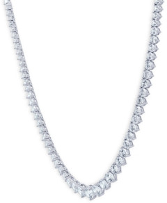 Bloomingdale's Diamond Tennis Necklace in 14K White Gold, 5.0 ct. t.w. - 100% Exclusive