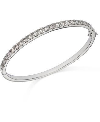 Bloomingdale's Fine Collection Diamond Bangle Bracelet in 14K White Gold, 3.25 ct. t. w.