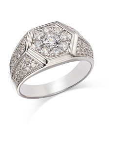 Bloomingdale's Men's Diamond Ring in 14K White Gold, 1.70 ct. t.w. - 100% Exclusive