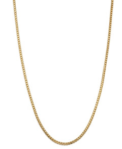 Bloomingdale's Men's Franco Link Chain Necklace in 14K Yellow Gold, 22 - 100% Exclusive