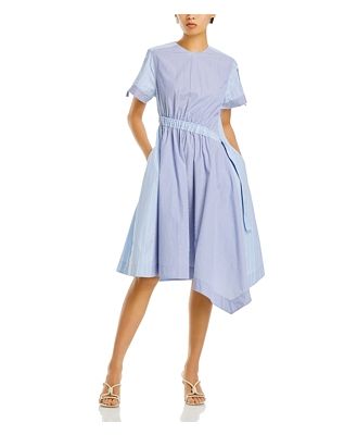 3.1 Phillip Lim Cotton Asymmetric Dress