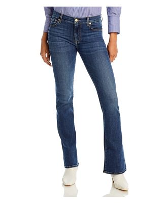 7 For All Mankind Kimmie Mid Rise Bootcut Jeans in Dutchess