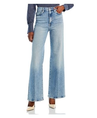 7 For All Mankind Ultra High Rise Jo Wide Leg Jeans in Must