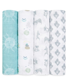 Aden and Anais 4-Pk. Classic Swaddles