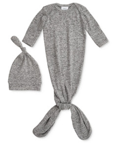 Aden and Anais Unisex Snuggle Knit Gown & Hat Set - Baby