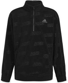 Adidas Boys' Brand Love Cozy Half-Zip Pullover - Big Kid