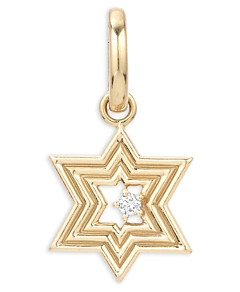 Adina Reyter 14K Yellow Gold Diamond Star of David Pendant
