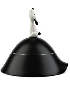 Alessi Lula Dog Bowl with Lid