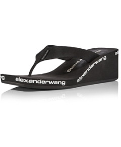 Alexander Wang Women's Wedge Flip Flop Sandals