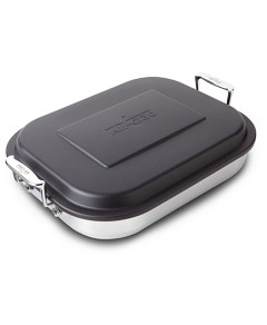 All Clad Stainless Steel Covered Lasagna Pan