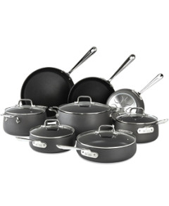 All-Clad Hard Anodized Nonstick 13-Piece Cookware Set