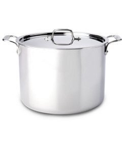 All-Clad Stainless Steel 12-Quart Stock Pot with Lid