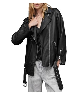 Allsaints Billie Leather Biker Jacket