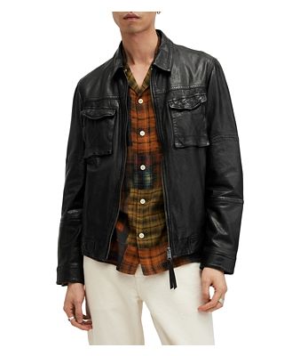 Allsaints Whilby Leather Jacket