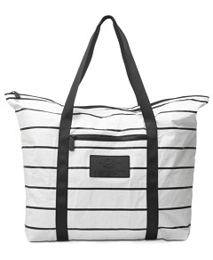 Aloha Collection Pinstripe Day Tripper Tote Bag