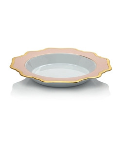 Anna Weatherley Anna's Palette Dusty Rose Soup/Pasta Bowl