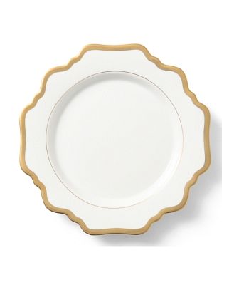 Anna Weatherley Antique White with Gold Salad Plate