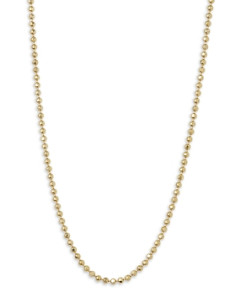 Argento Vivo Ball Chain Necklace in 18K Gold Plated Sterling Silver, 16