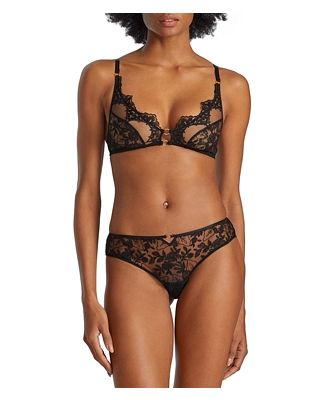 Aubade Paris After Midnight Embroidered Lace Bra