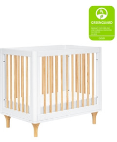 Babyletto Lolly 4 in 1 Convertible Mini Crib and Twin Bed with Toddler Bed Conversion Kit