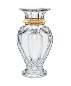 Baccarat Harcourt Baluster Vase, Gold