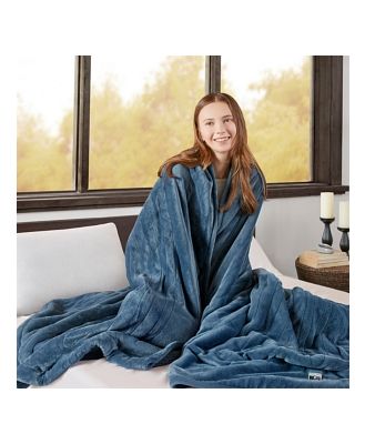 Beautyrest Microlight-to-Berber Reversible Heated Blanket, Queen