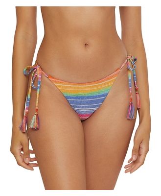 Becca by Rebecca Virtue Shoreline Reversible Side Tie Bikini Bottom