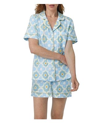 BedHead Pajamas Printed Short Sleeve Boxer Pajama Set