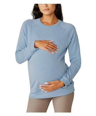 Beyond Yoga Raglan Sleeve Maternity Sweatshirt