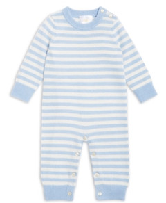 Bloomie's Baby Boys' Stripe Cashmere Coverall, Baby - 100% Exclusive