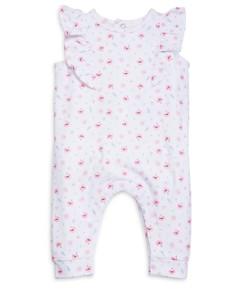 Bloomie's Baby Girls' Floral Print Sleeveless Coverall - Baby