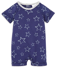 Bloomie's Boys' Star Print Short Coverall, Baby - 100% Exclusive
