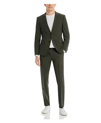 Boss H-Huge Bi-Stretch Solid Slim Fit Suit
