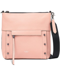 Botkier North South Small Leather Zip Top Crossbody