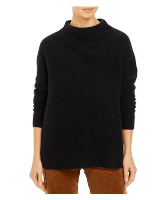 C by Bloomingdale's Cashmere Mock Neck Brushed Cashmere Sweater - 100% Exclusive