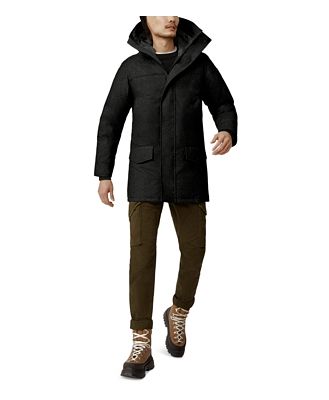 Canada Goose Langford Hooded Wool Blend Down Parka