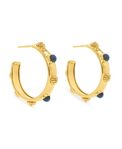 Capucine De Wulf Cleopatra Hoop Earrings