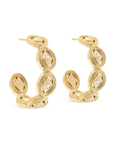 Capucine De Wulf La Jardiniere Monique Hoop Earrings