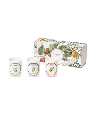 Carriere Freres Botanical Candle Gift Box, Set of 3