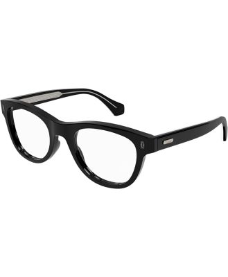 Cartier Signature C Squared Eyeglasses, 53mm