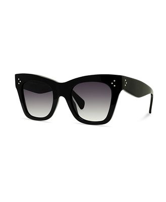 Celine Polarized Square Sunglasses, 50mm