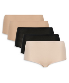 Chantelle Soft Stretch One-Size High-Rise Briefs, Set of 5