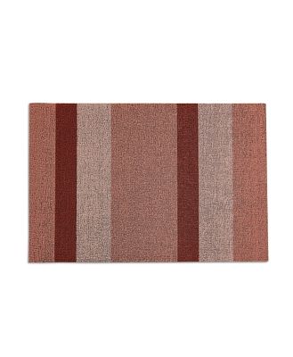 Chilewich Bold Stripe Shag Doormat, 18 x 28