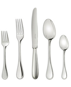 Christofle Perles Silverplate 5 Piece Place Setting