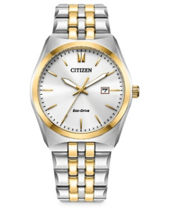 Citizen Eco-Drive Corso Men's Stainless Steel Watch, 40mm