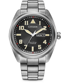 Citizen Eco-Drive Garrison Super Titanium Watch, 42mm