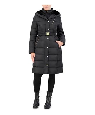 Cole Haan Belted Puffer Coat